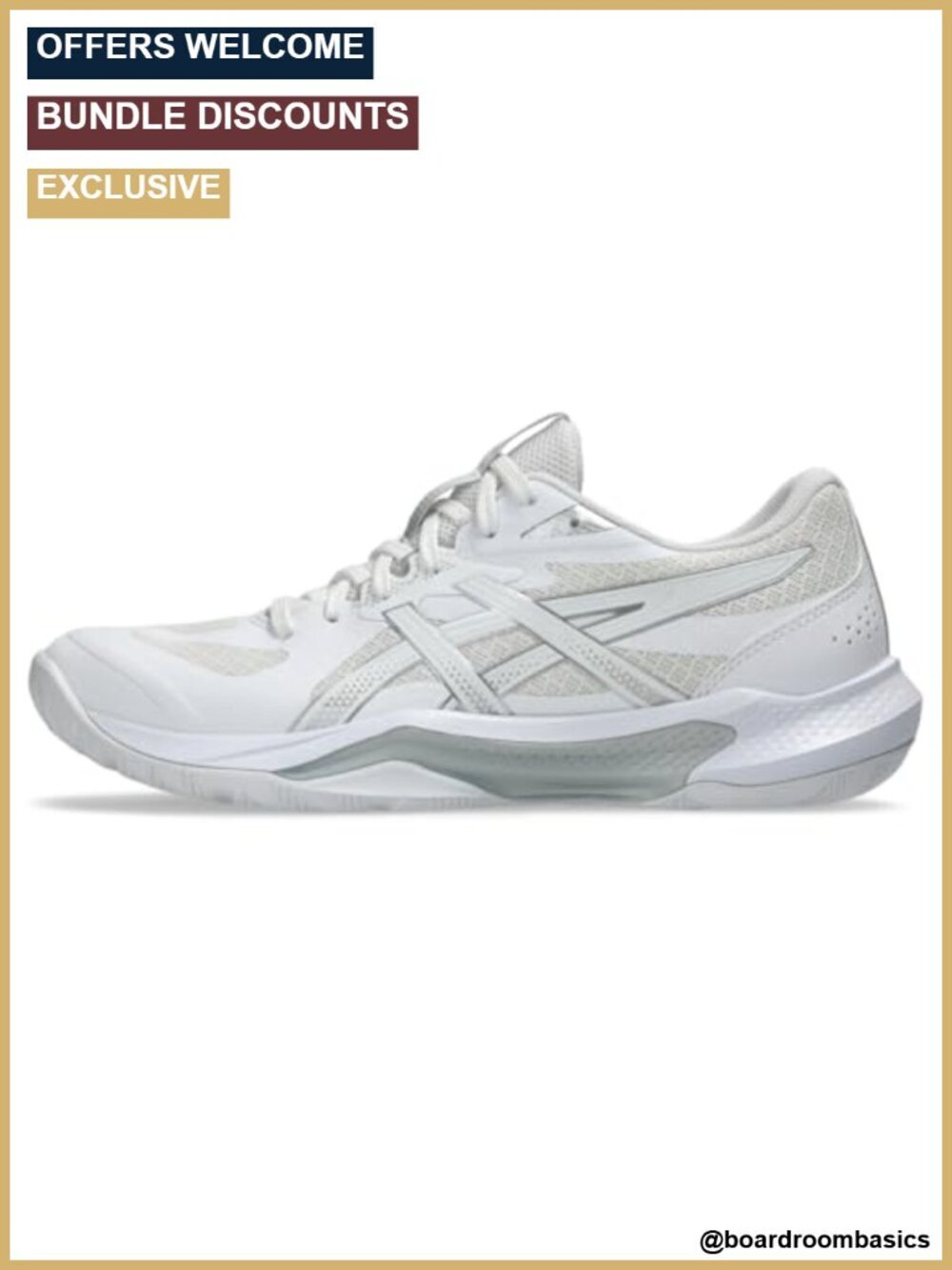 No-Sew Film Covered Mesh Upper Volleyball Shoes with GEL Cushioning
